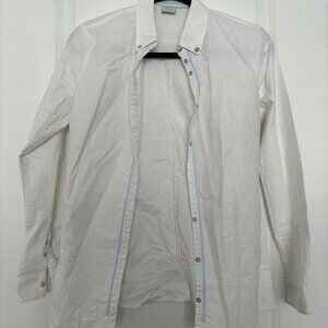 Esprit White Button-Down Shirt 🤍 Size 4